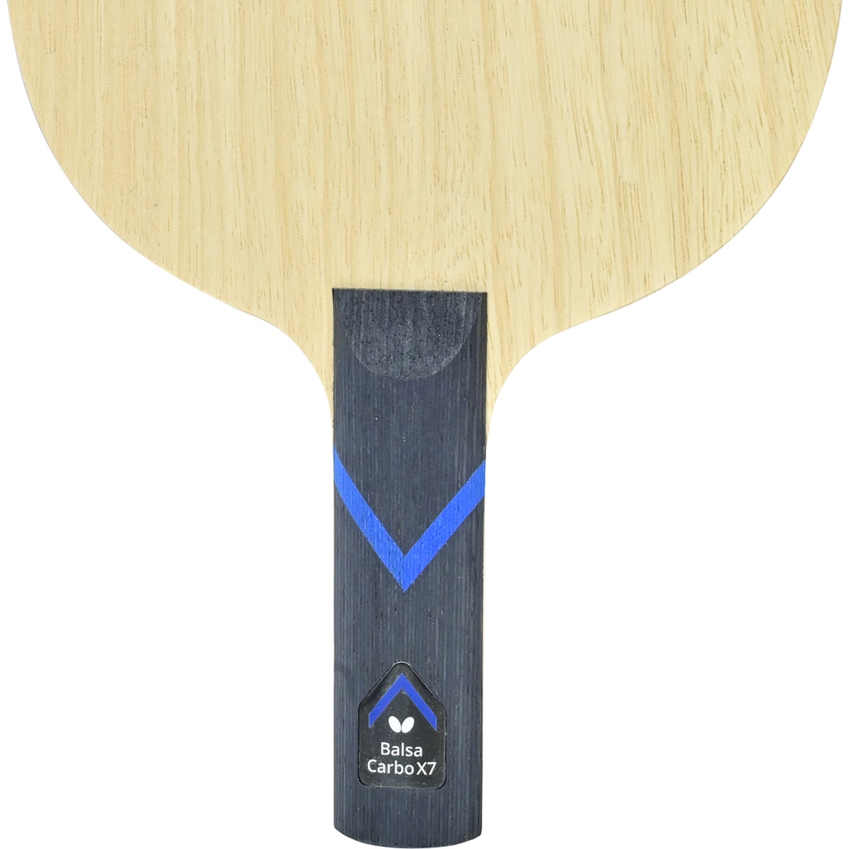 BalsaCarbo X7 22 Blade: Lower Third of Straight Handle Type